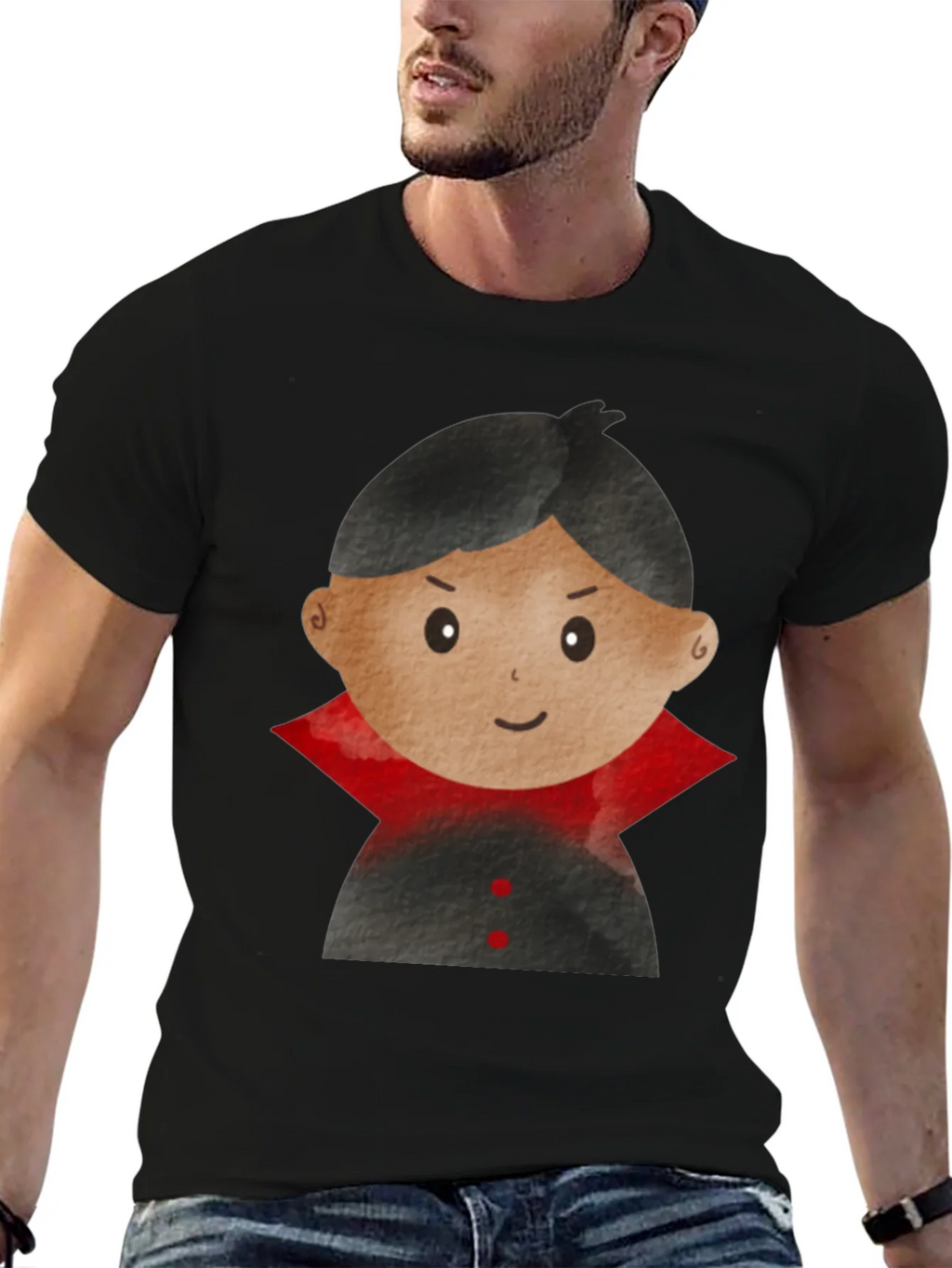 Cute Vampire Boy T-Shirt - Halloween Apparel