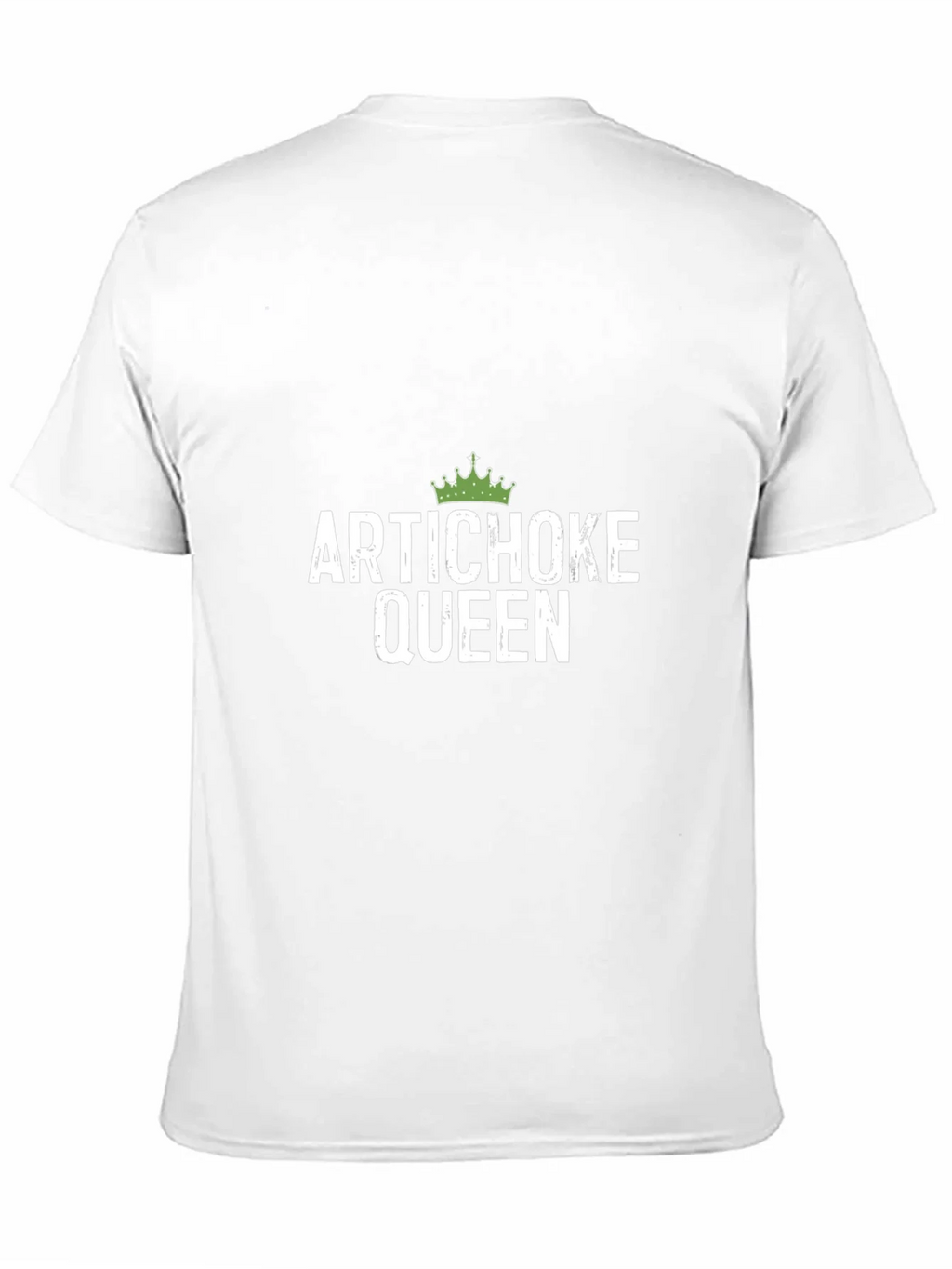 Artichoke Queen Graphic Tee - Black Cotton T-Shirt