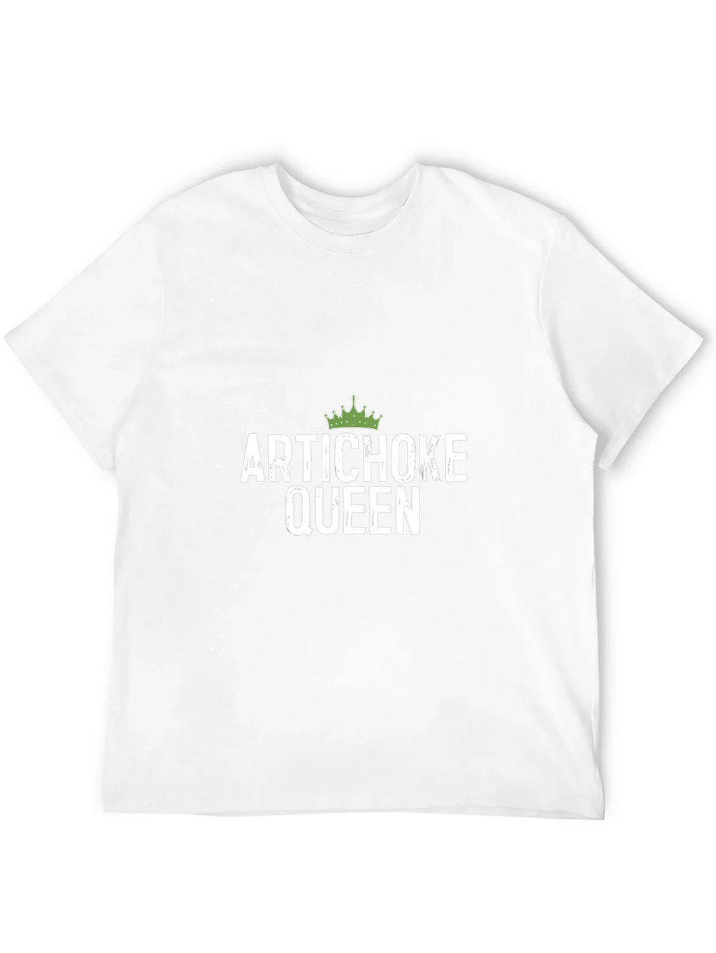 Artichoke Queen Graphic Tee - Black Cotton T-Shirt