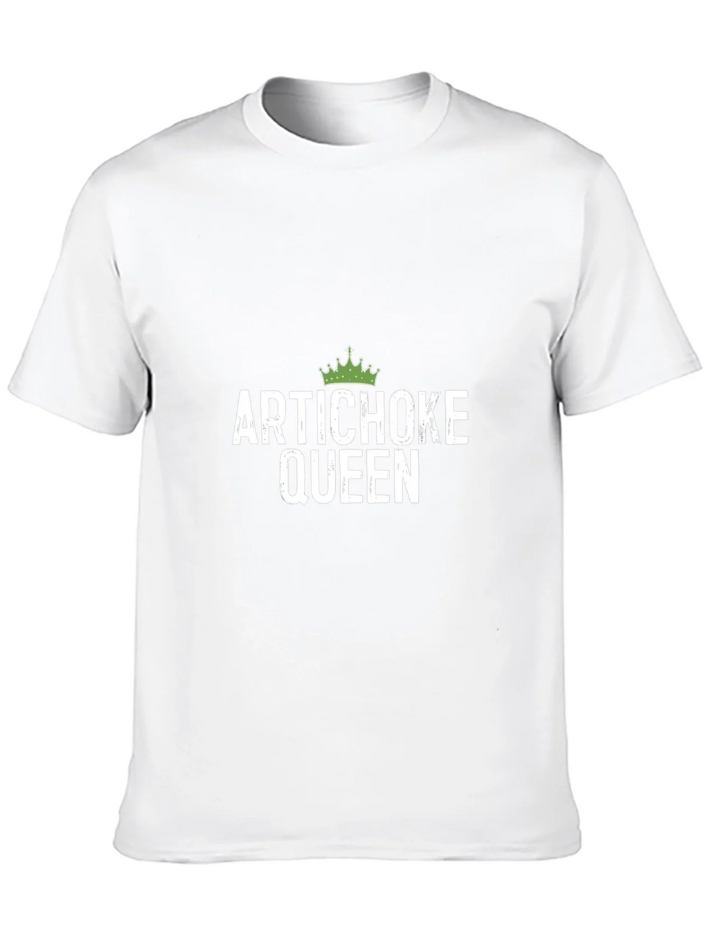 Artichoke Queen Graphic Tee - Black Cotton T-Shirt