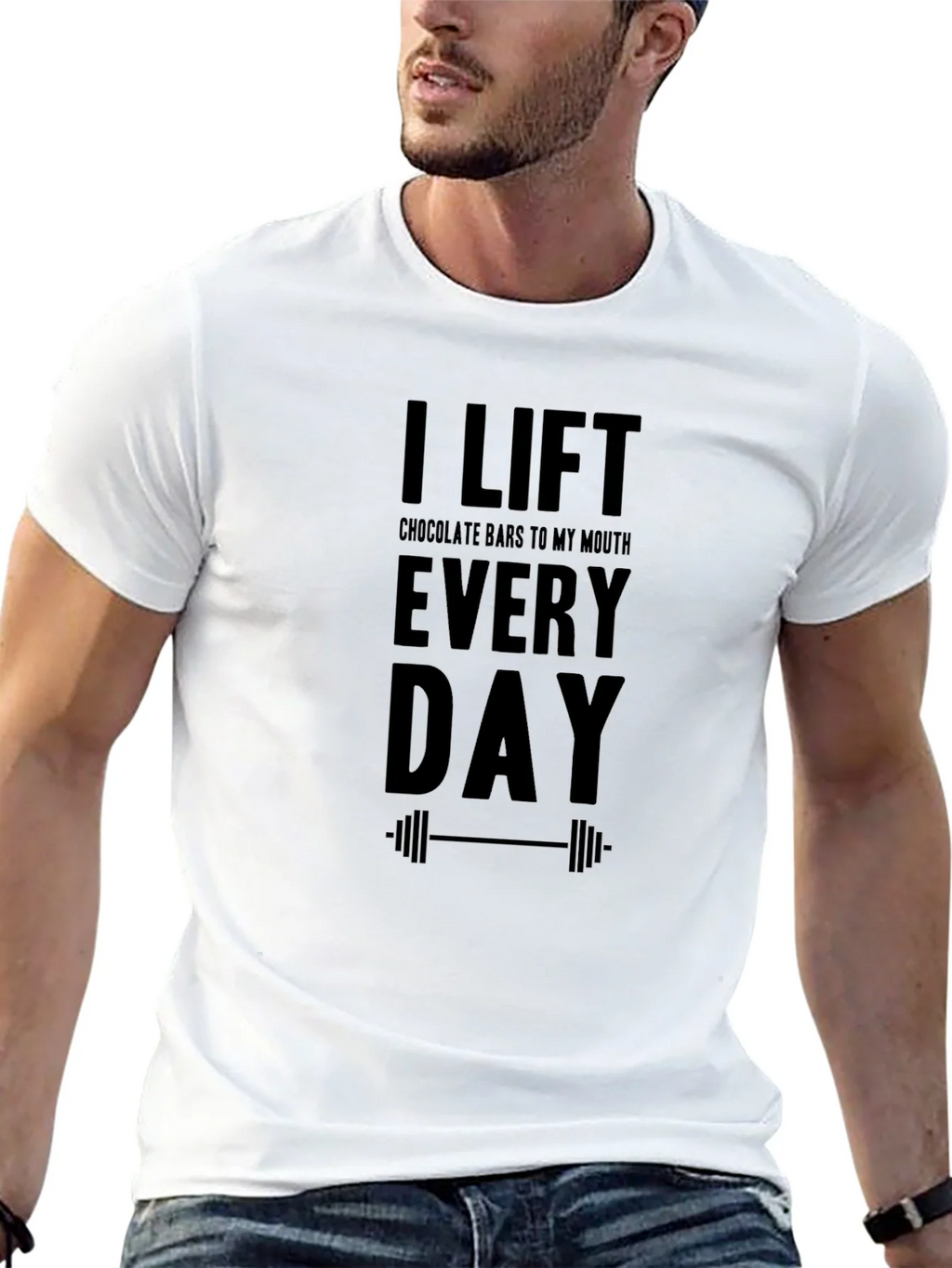 Funny Chocolate Bars Gym T-Shirt