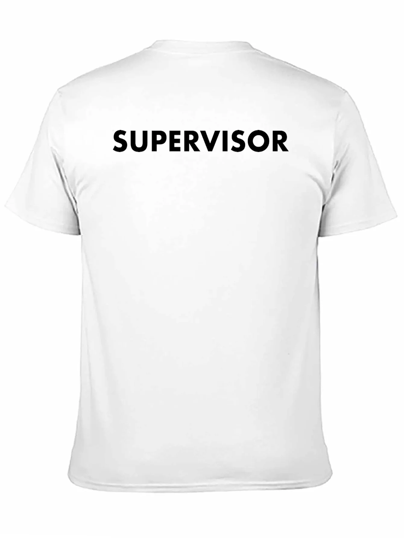 Supervisor Black T-Shirt
