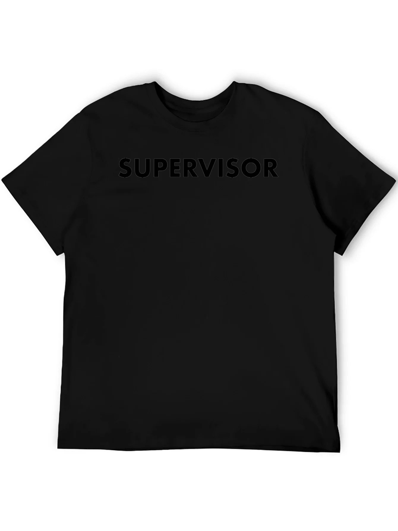 Supervisor Black T-Shirt