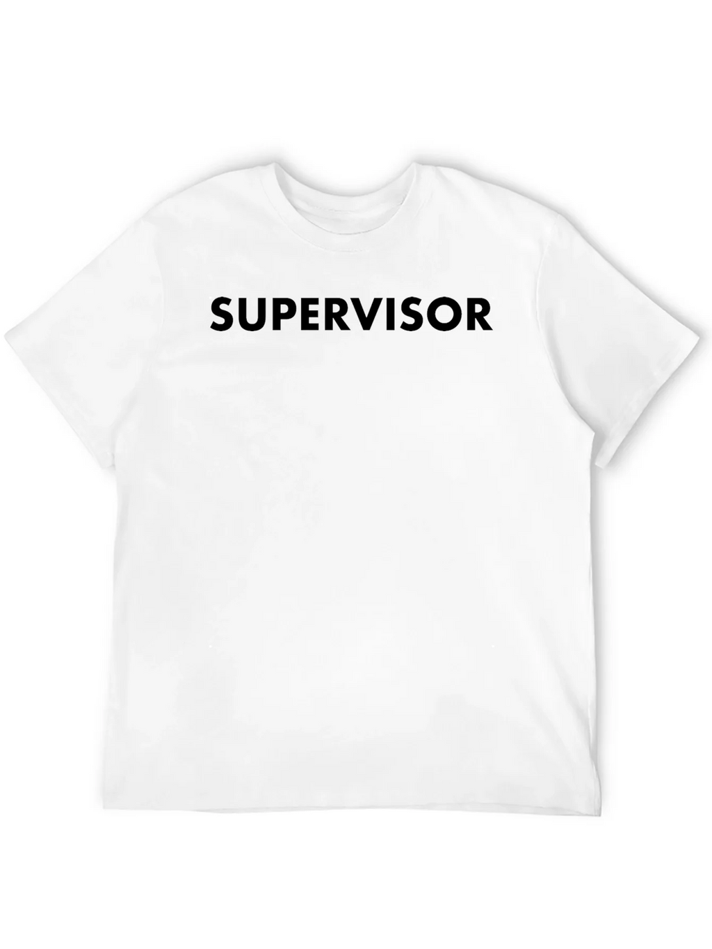 Supervisor Black T-Shirt