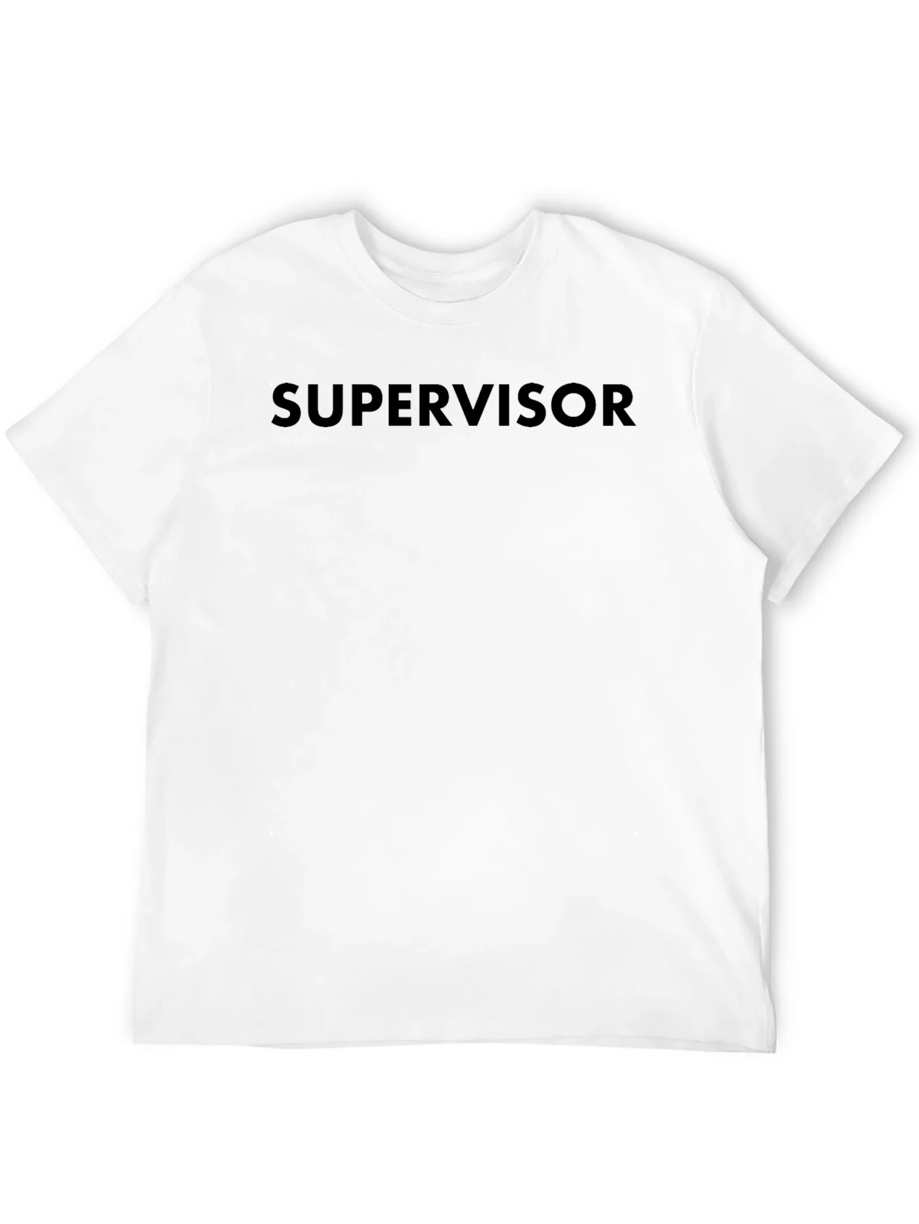 Supervisor Black T-Shirt