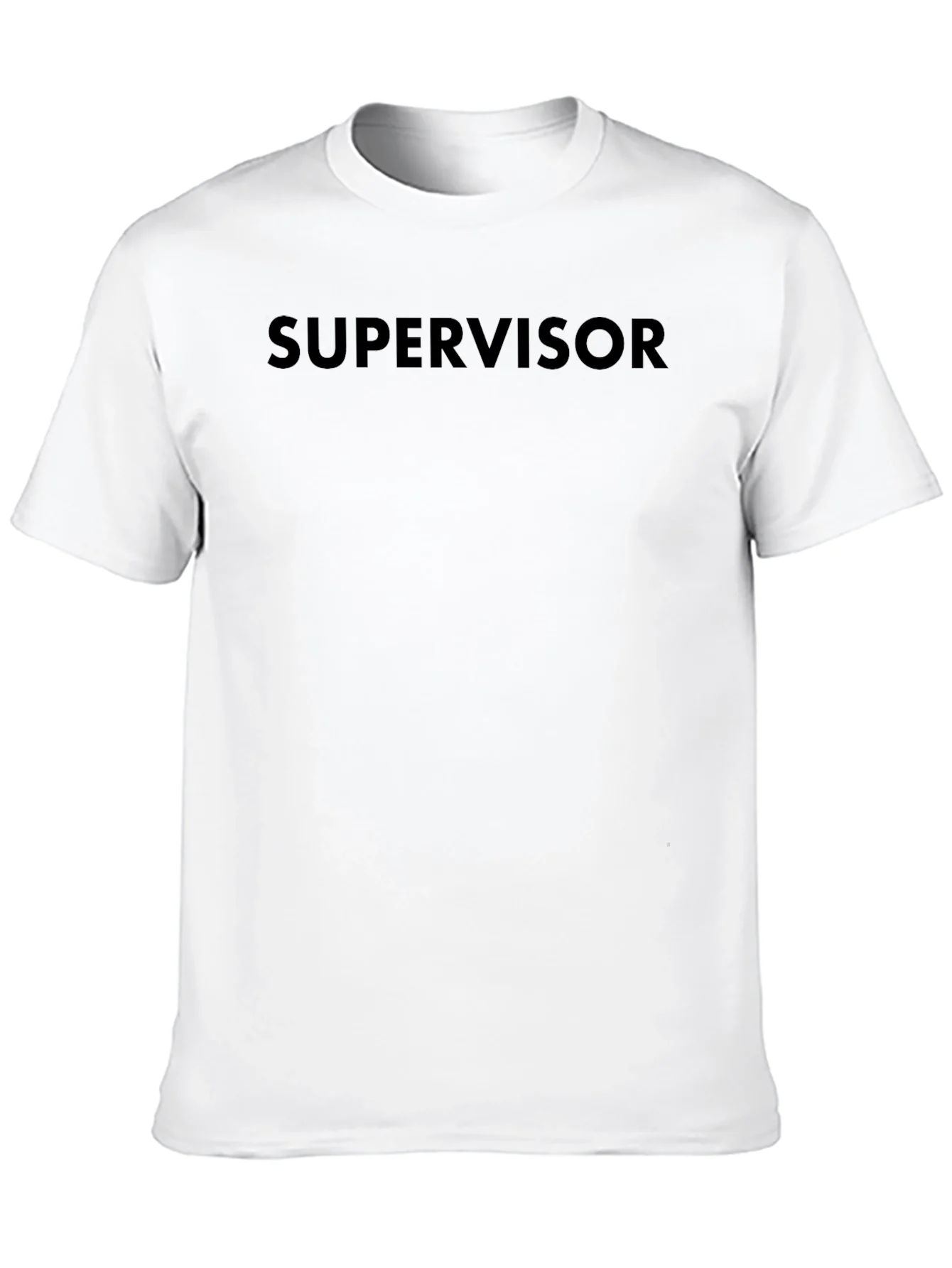 Supervisor Black T-Shirt