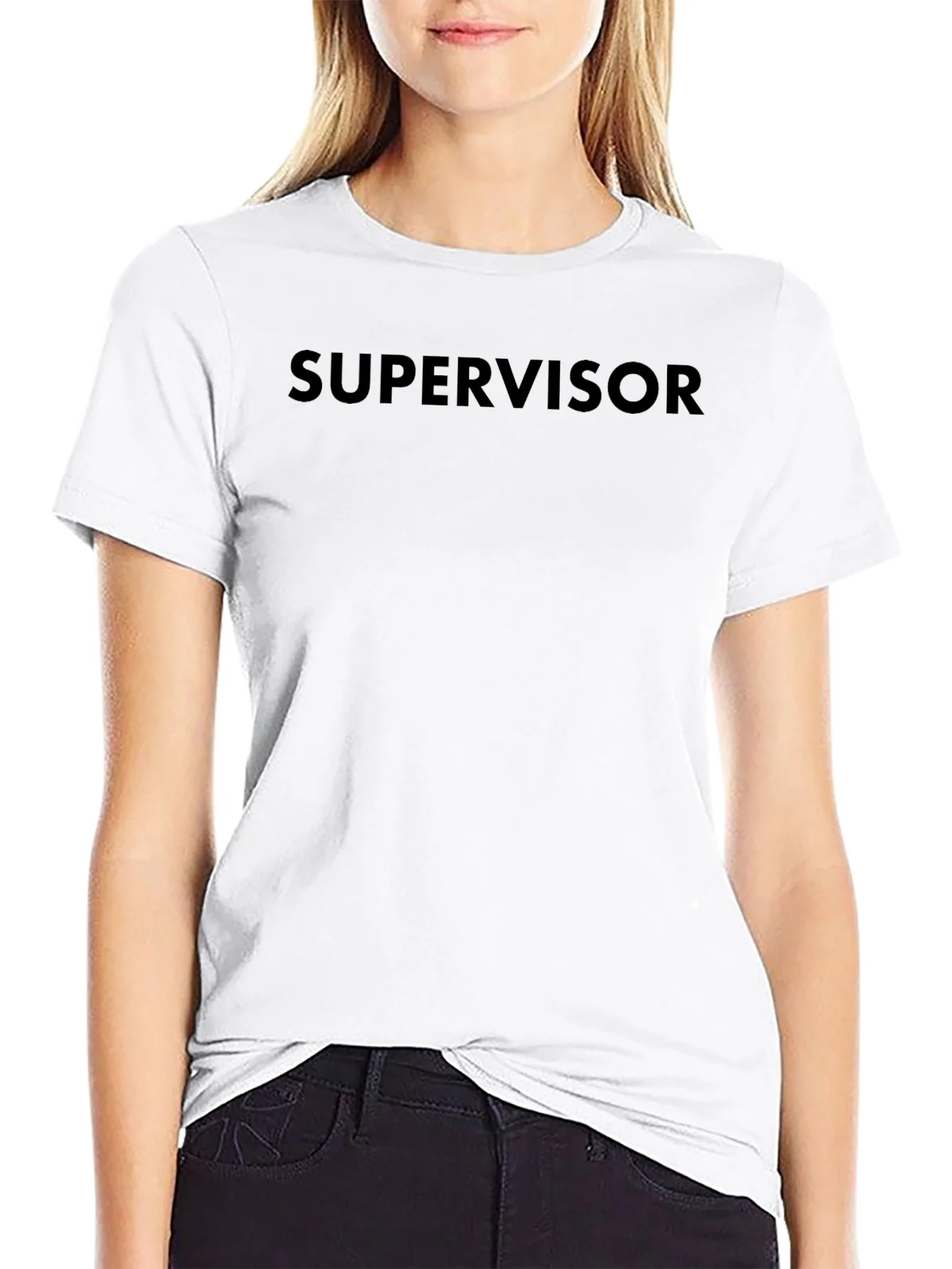 Supervisor Black T-Shirt