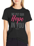 Hope in You Graphic Tee - Psalm 33:22