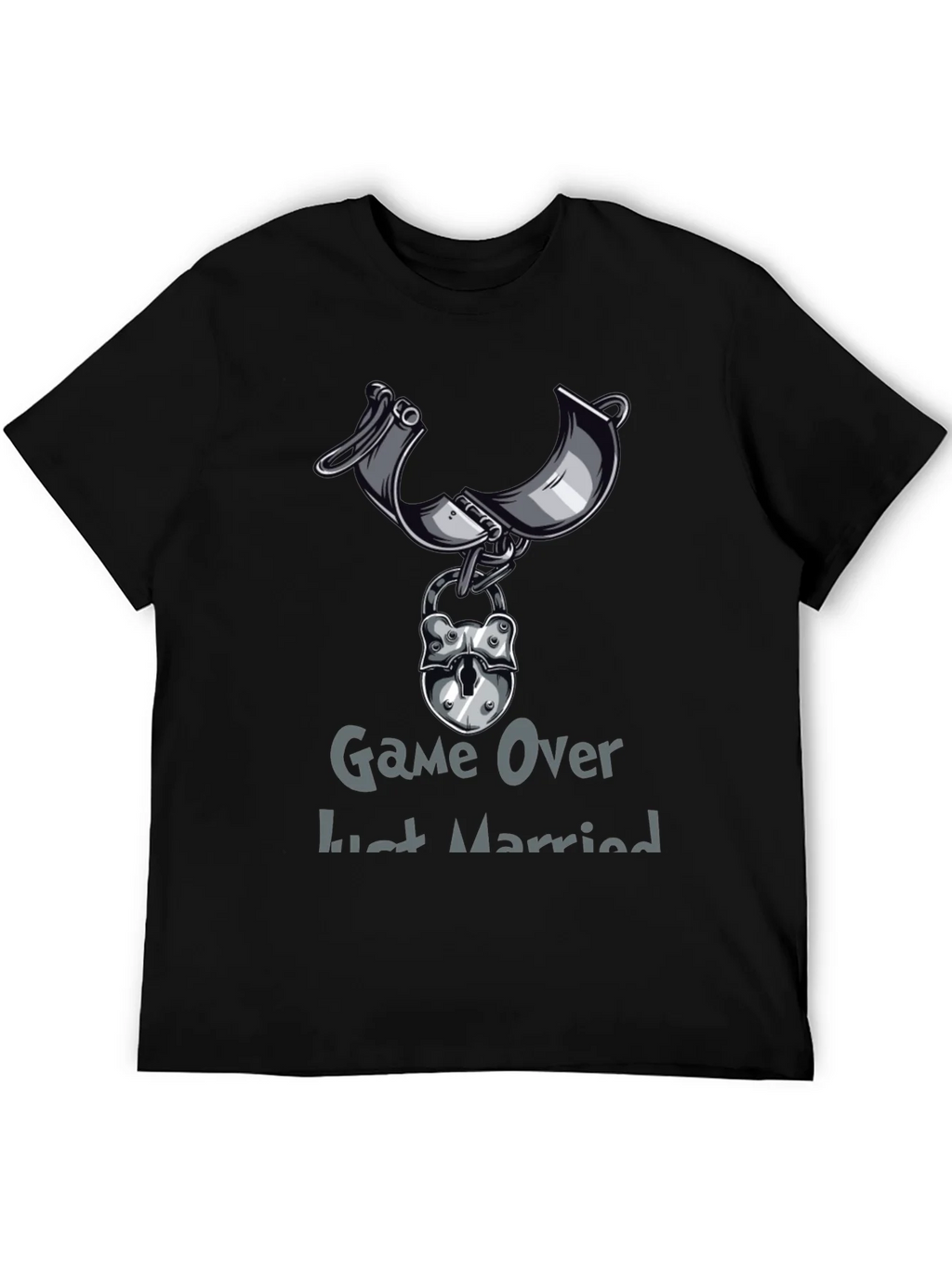 Game Over Just Married Graphic Tee