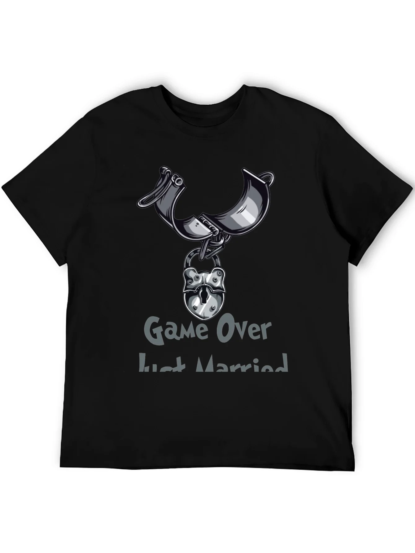 Game Over Just Married Graphic Tee