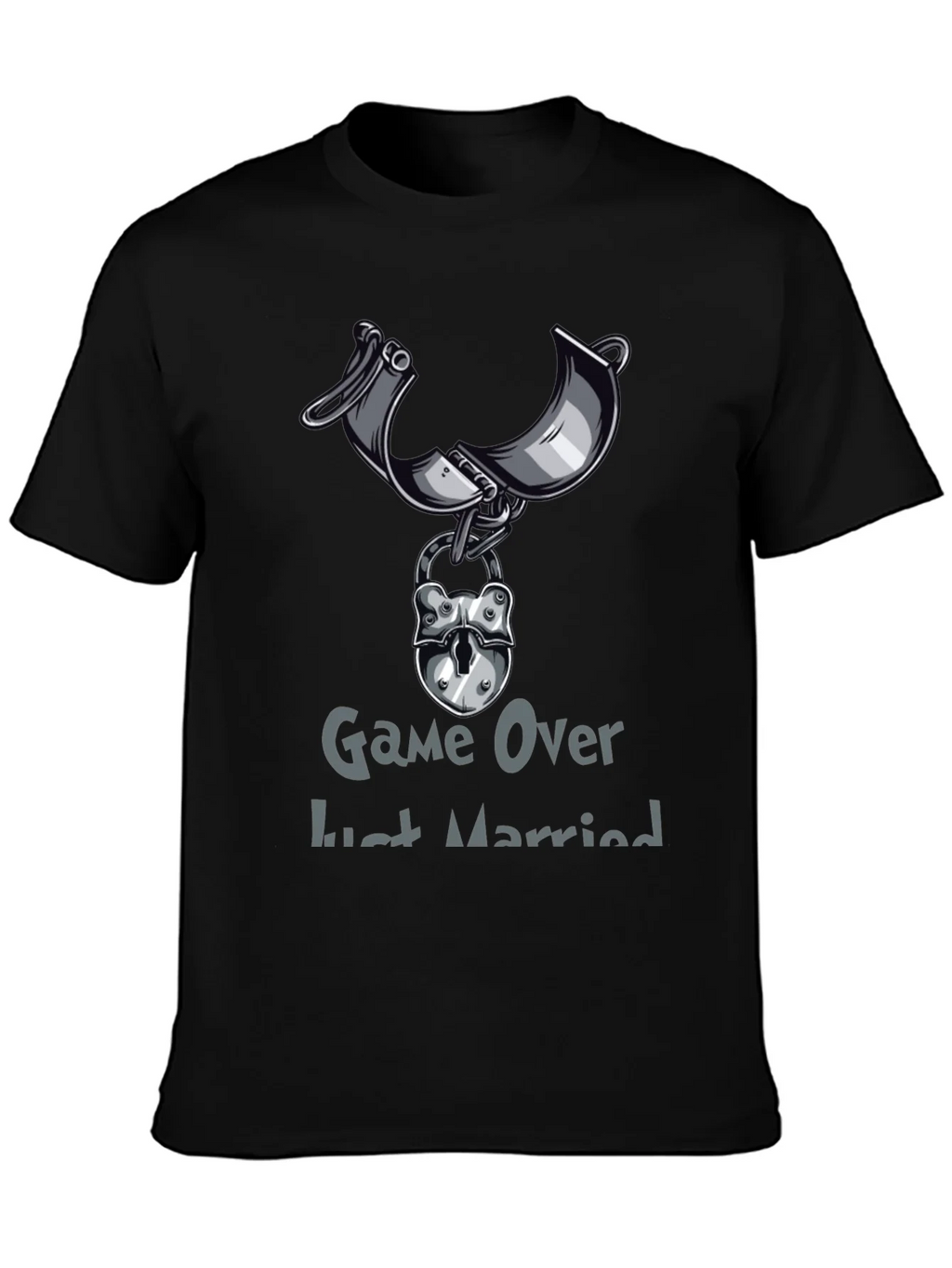 Game Over Just Married Graphic Tee