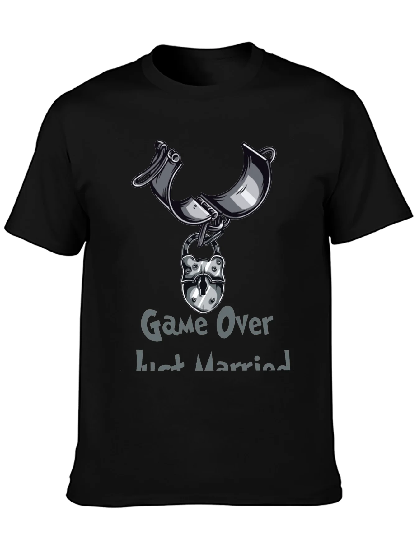 Game Over Just Married Graphic Tee