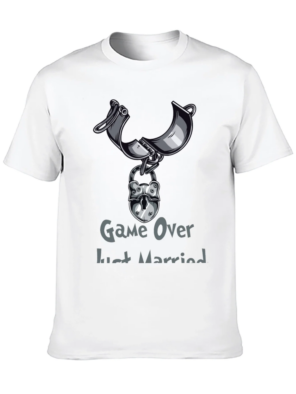 Game Over Just Married Graphic Tee