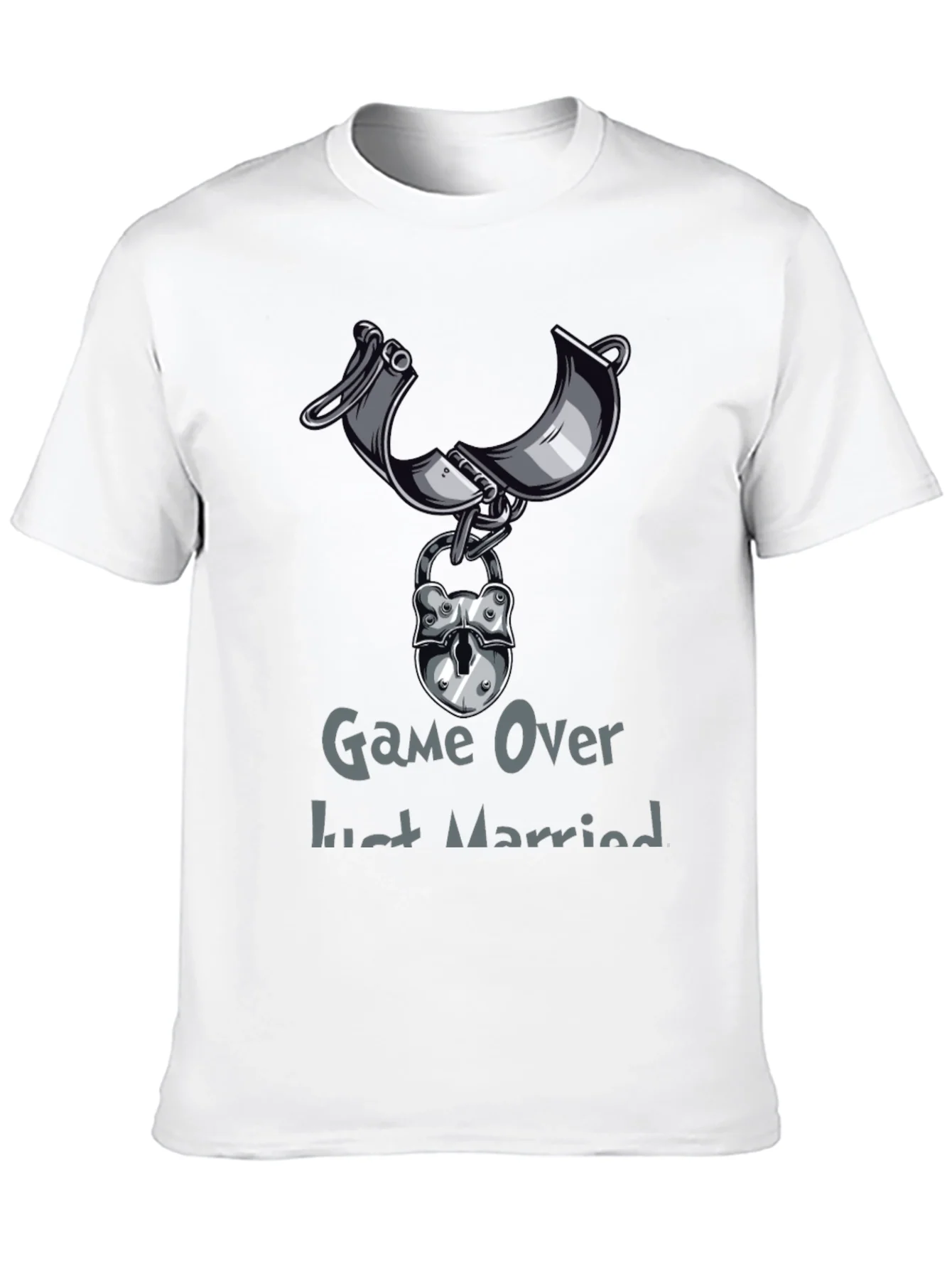 Game Over Just Married Graphic Tee