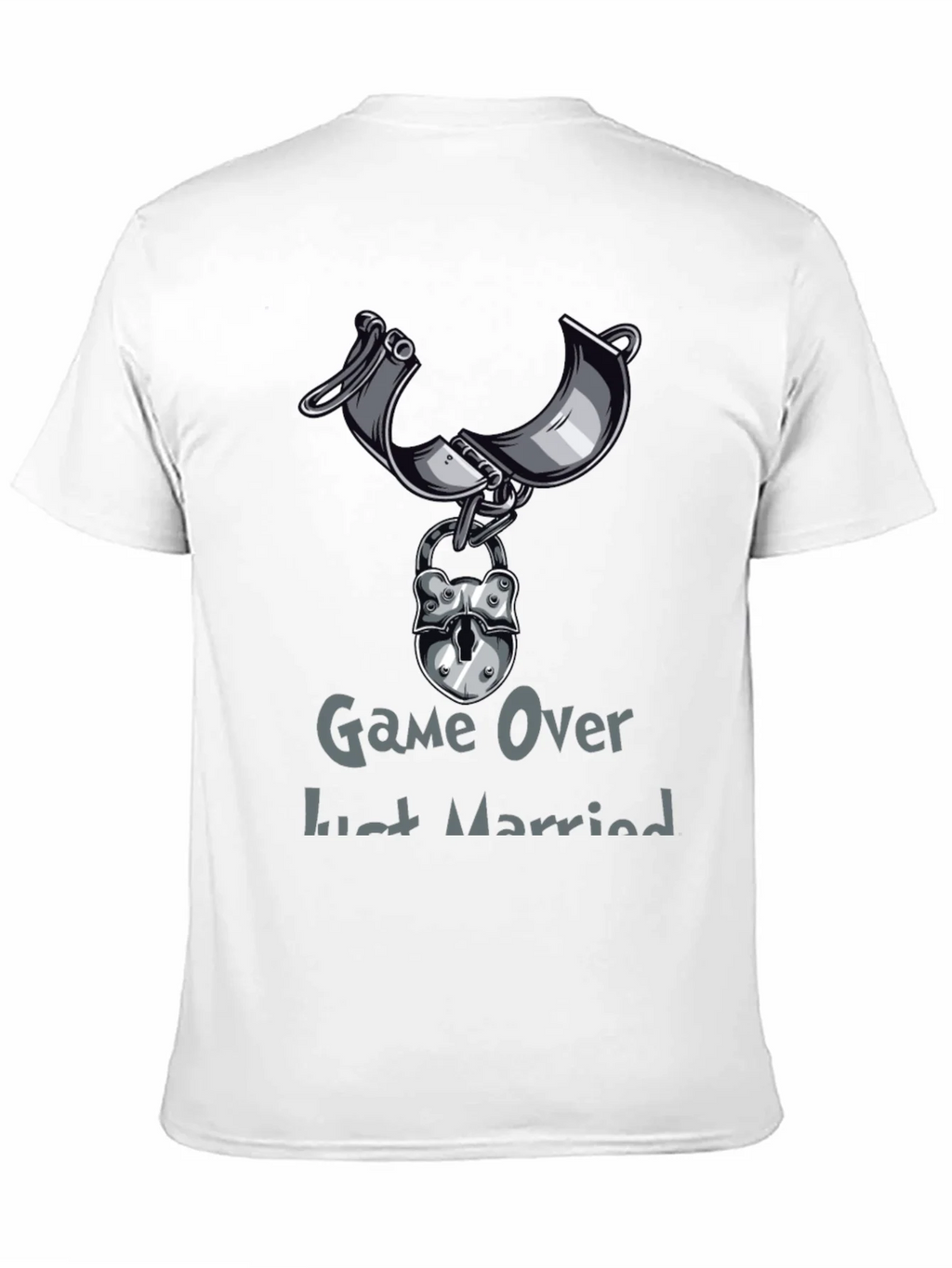 Game Over Just Married Graphic Tee
