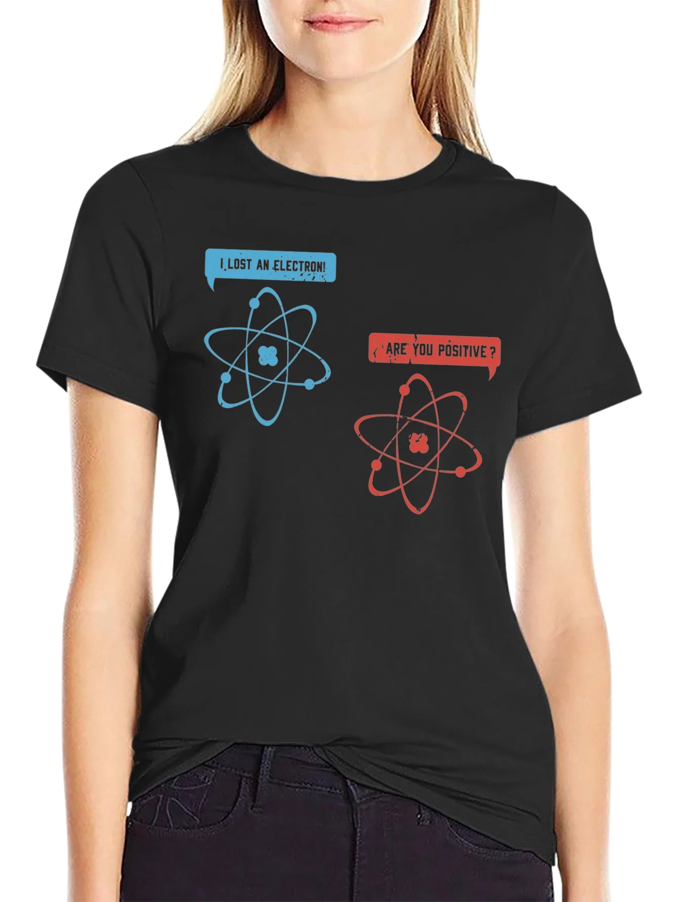Funny Science T-Shirt - I Lost An Electron!