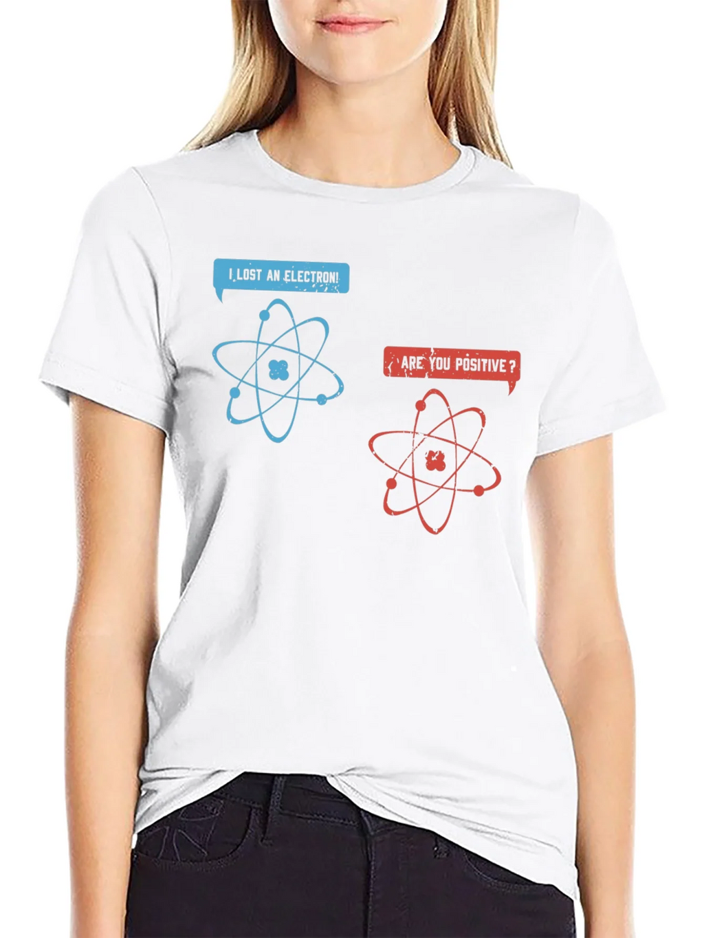 Funny Science T-Shirt - I Lost An Electron!
