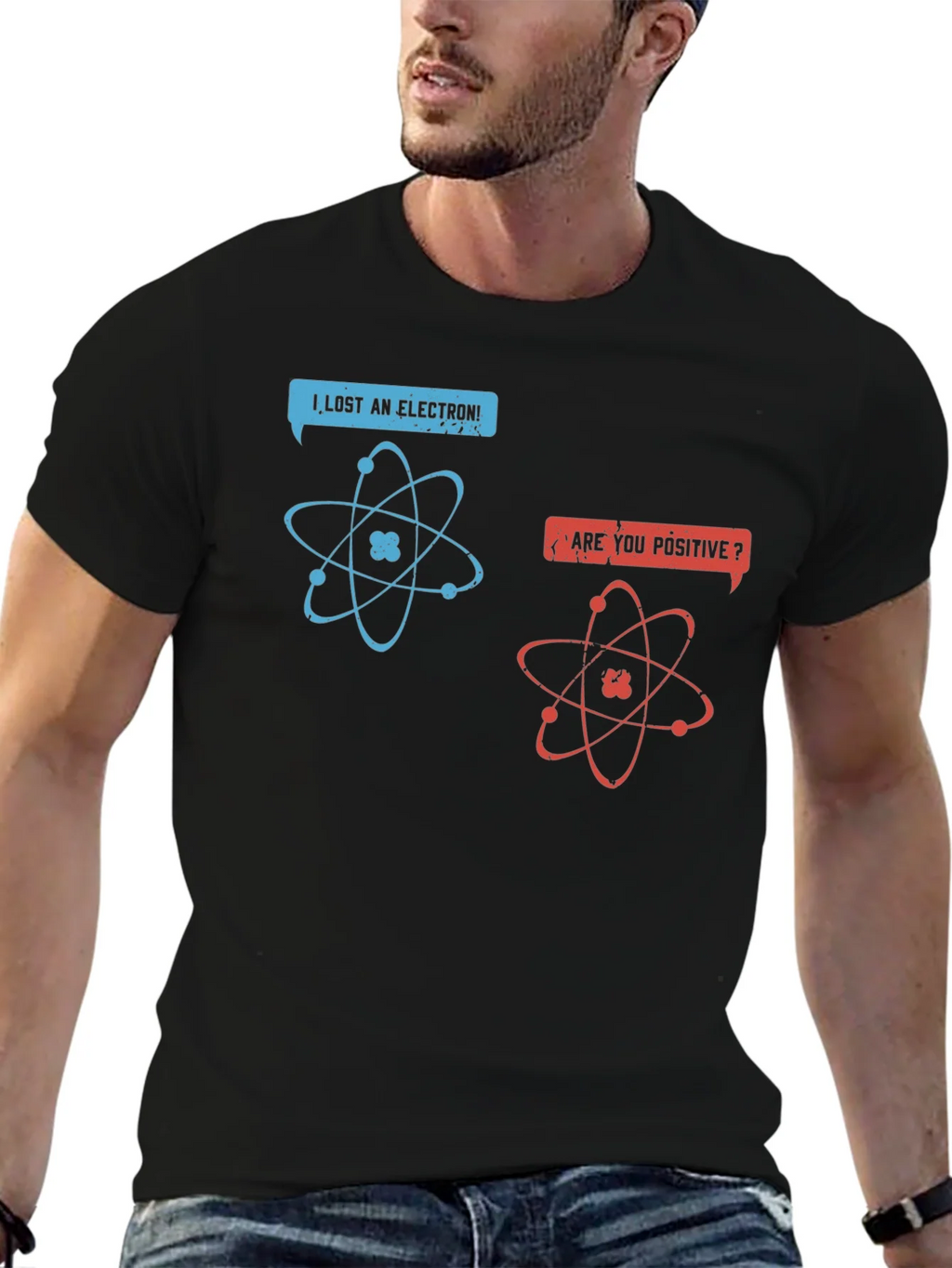 Funny Science T-Shirt - I Lost An Electron!