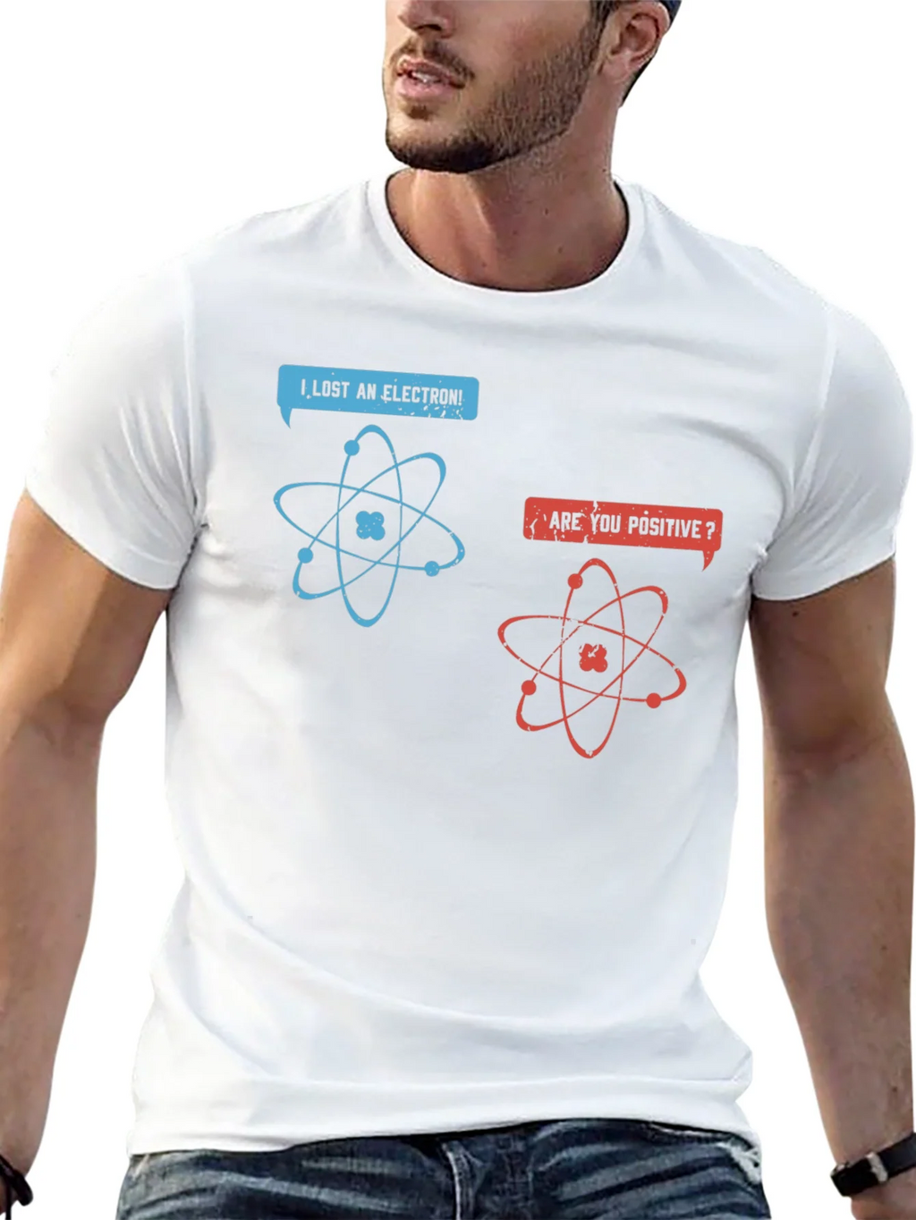 Funny Science T-Shirt - I Lost An Electron!