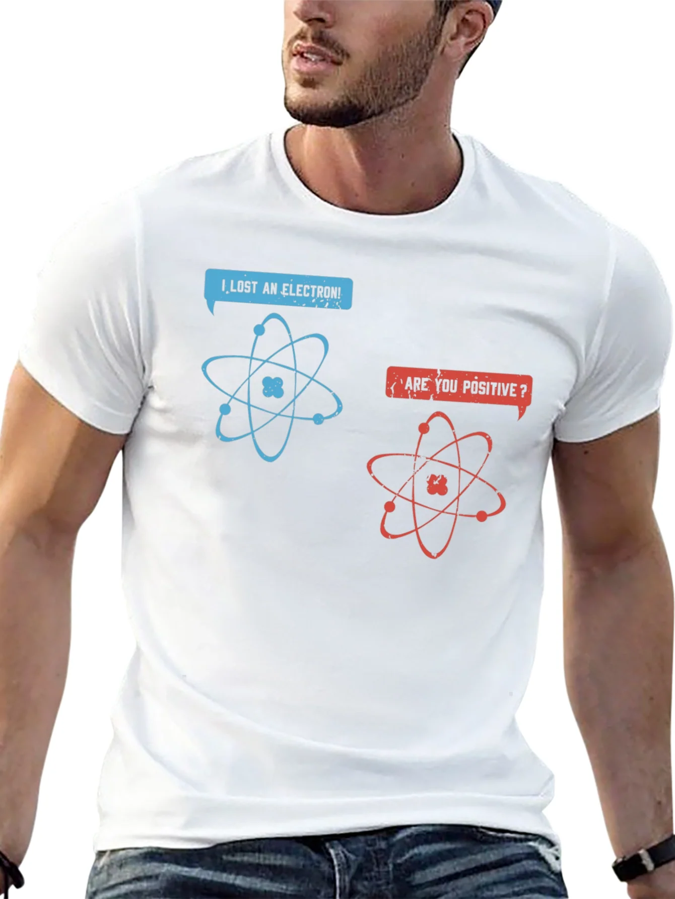 Funny Science T-Shirt - I Lost An Electron!