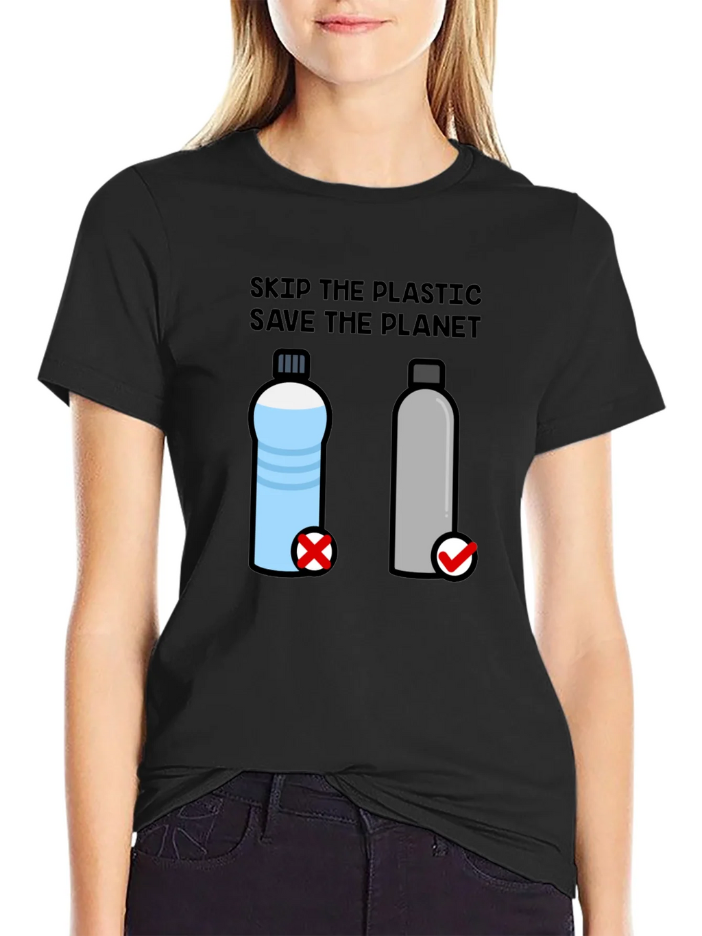 Skip the Plastic Save the Planet Graphic Tee