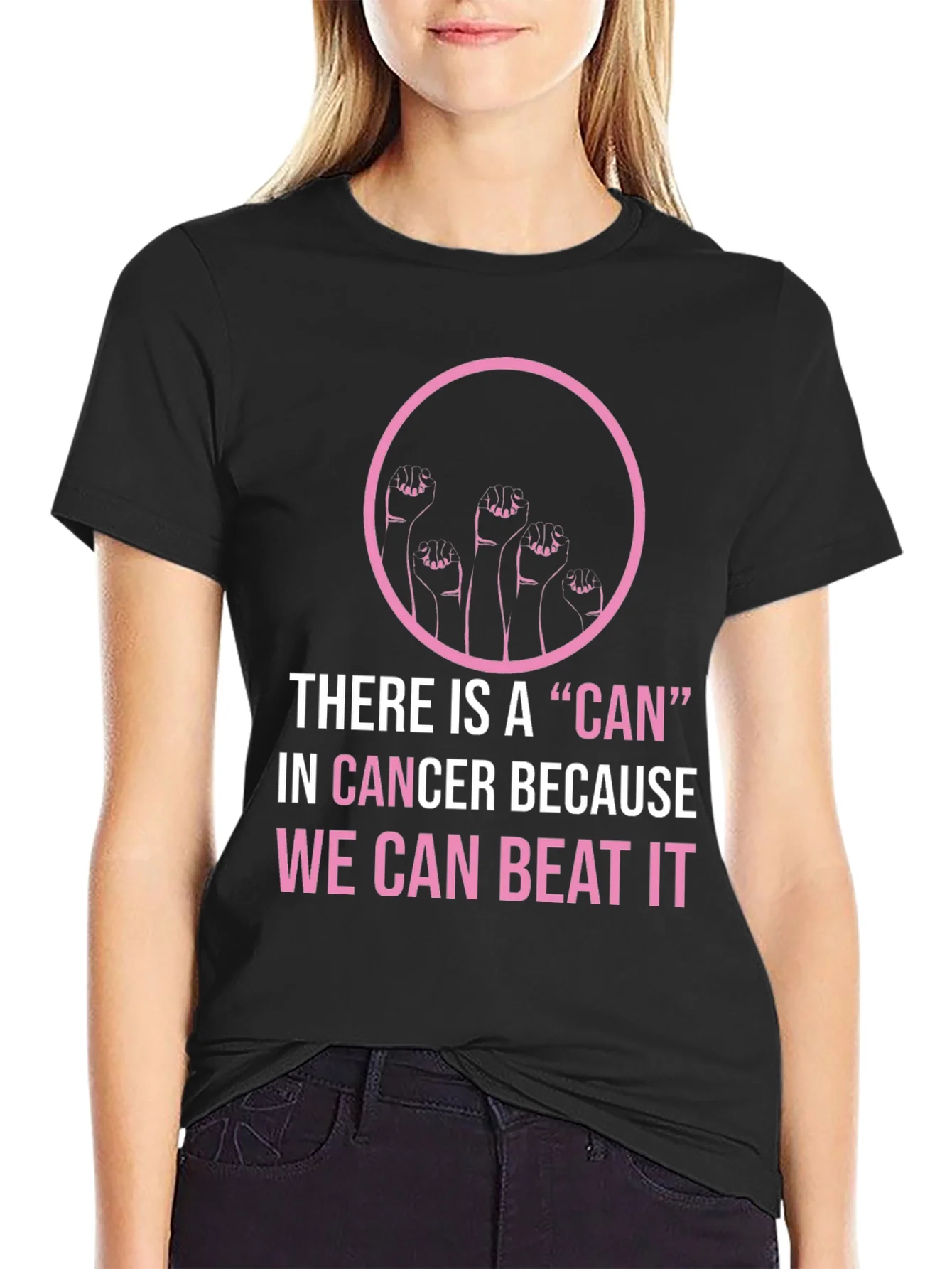 Cancer Awareness T-Shirt - We Can Beat It!