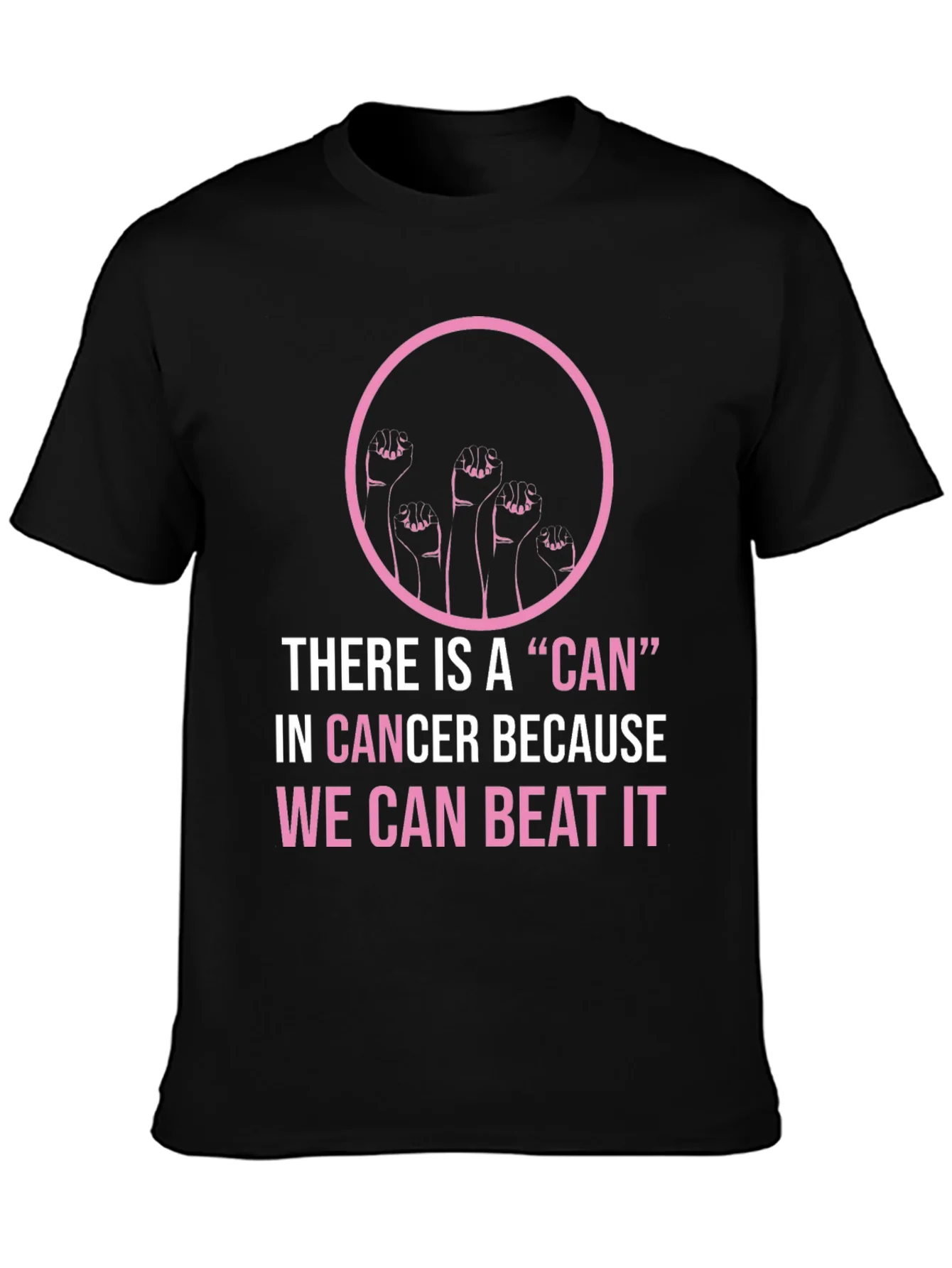 Cancer Awareness T-Shirt - We Can Beat It!