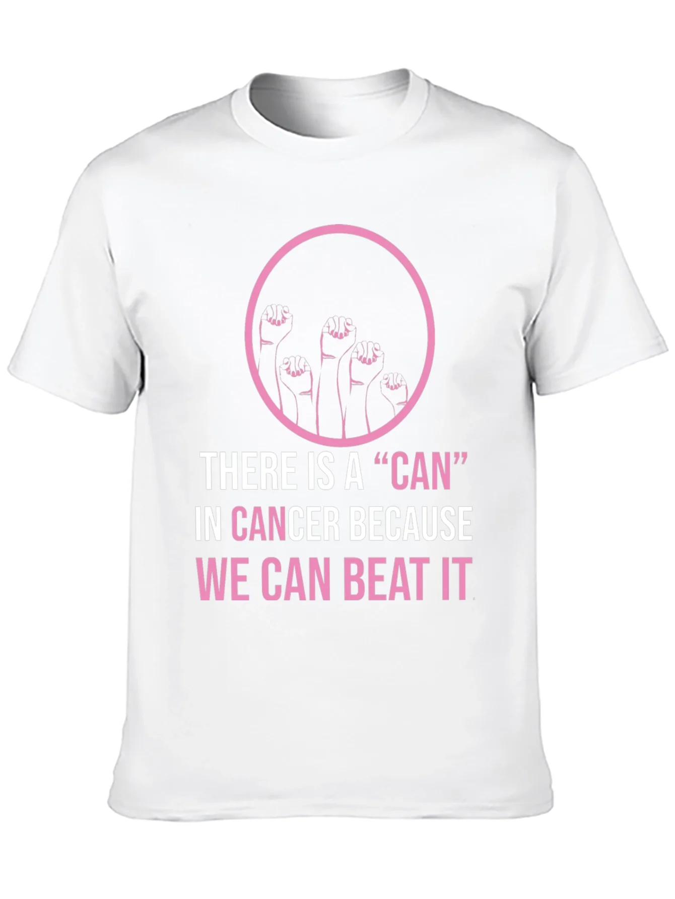 Cancer Awareness T-Shirt - We Can Beat It!