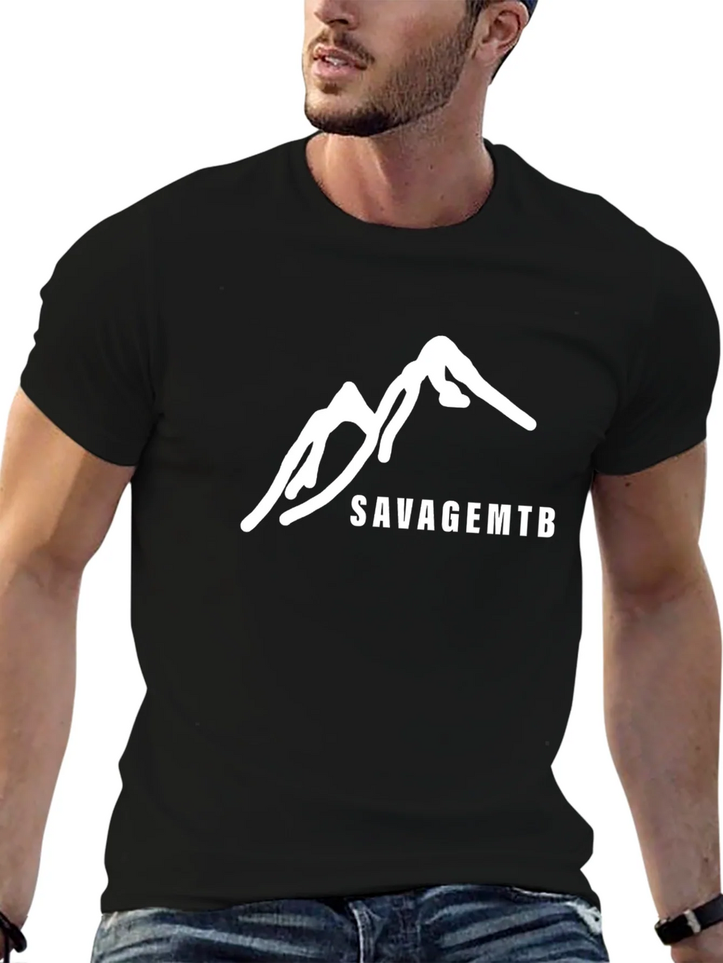 Savage MTB Black T-Shirt