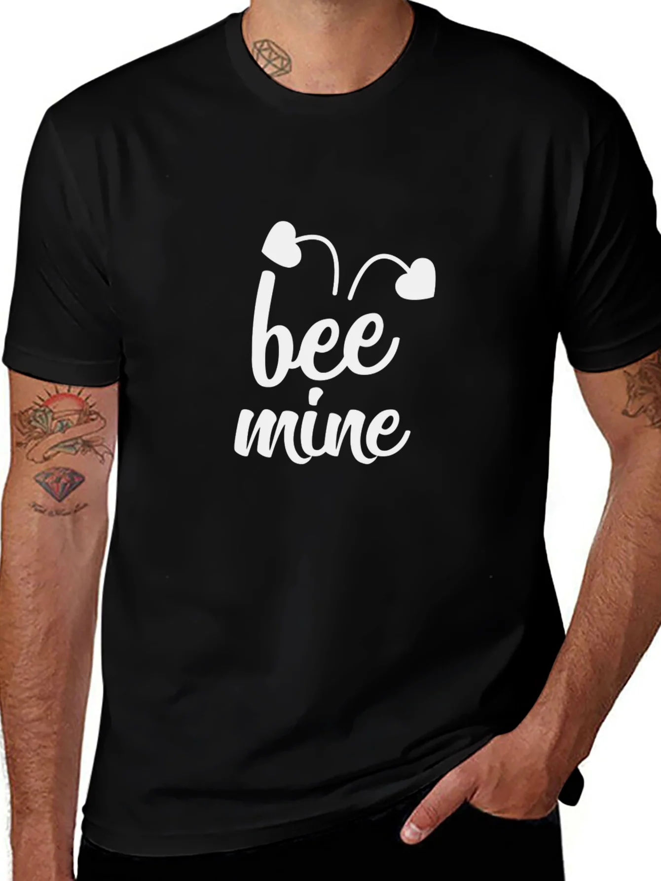 Bee Mine Graphic T-Shirt - Valentines Day Gift