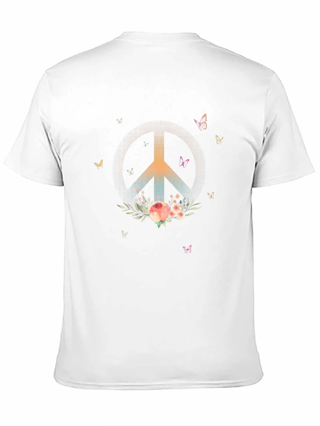 Peace & Flowers Graphic T-Shirt
