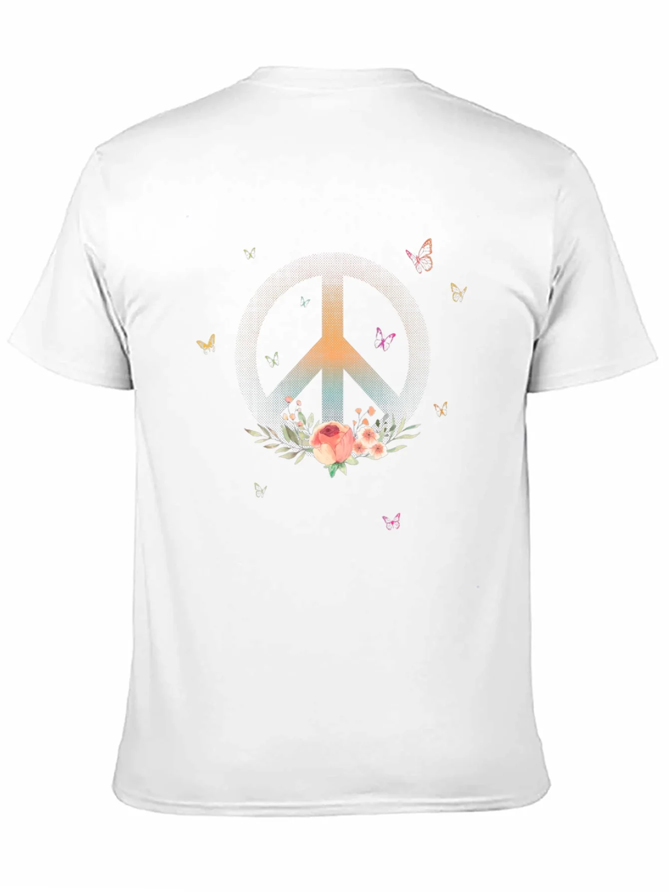 Peace & Flowers Graphic T-Shirt