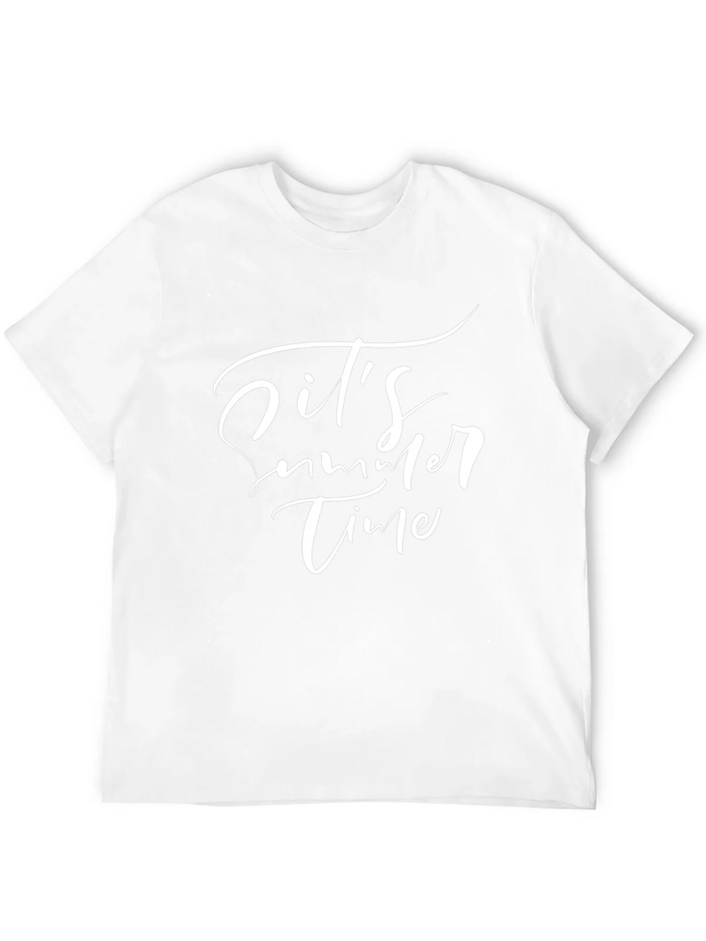 Its Summer Time Black T-Shirt