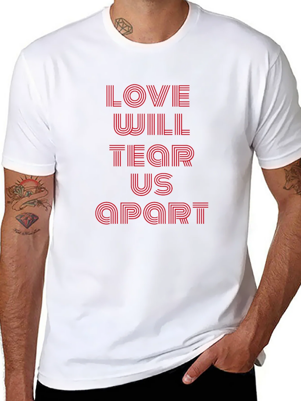 Love Will Tear Us Apart Graphic T-Shirt