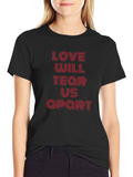 Love Will Tear Us Apart Graphic T-Shirt