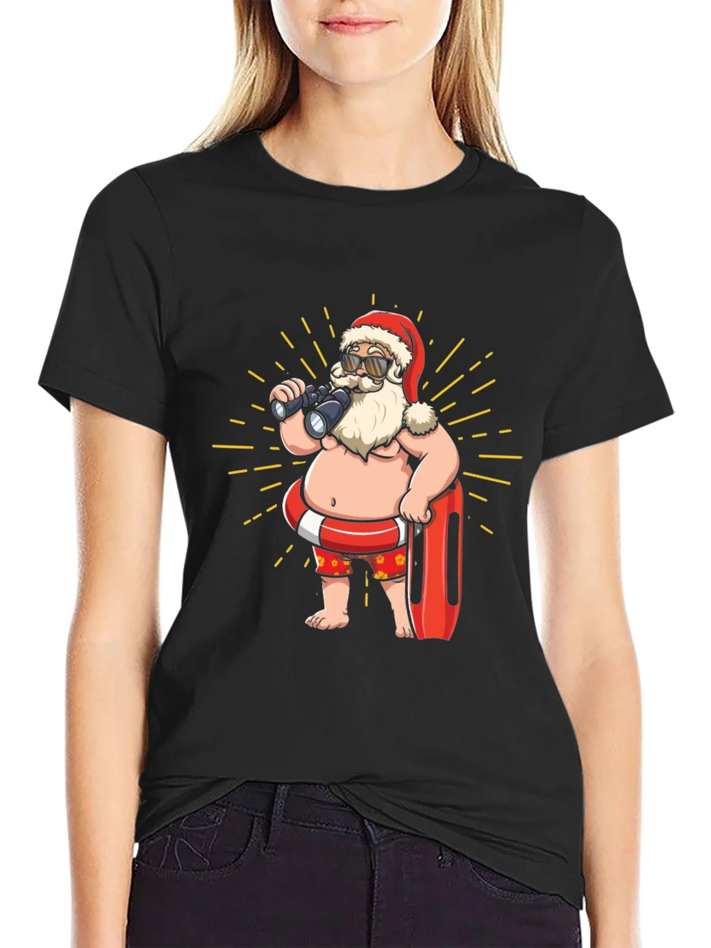 Lifeguard Santa T-Shirt