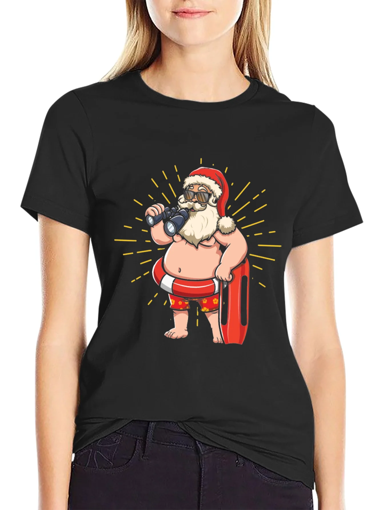 Lifeguard Santa T-Shirt