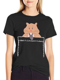 Hamster Pocket Graphic T-Shirt