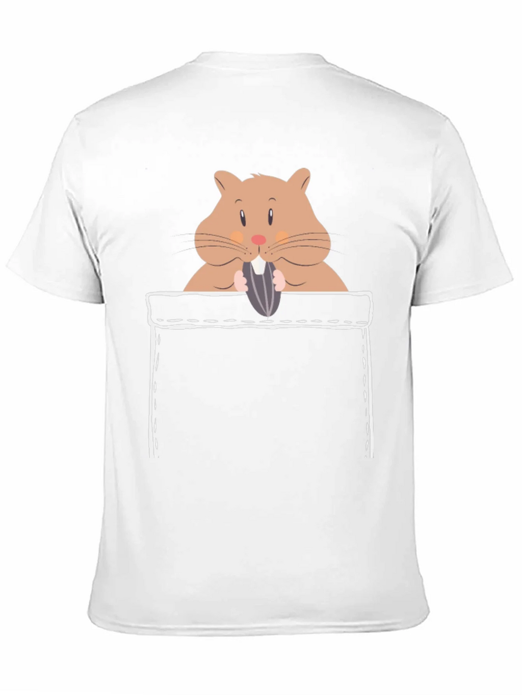 Hamster Pocket Graphic T-Shirt