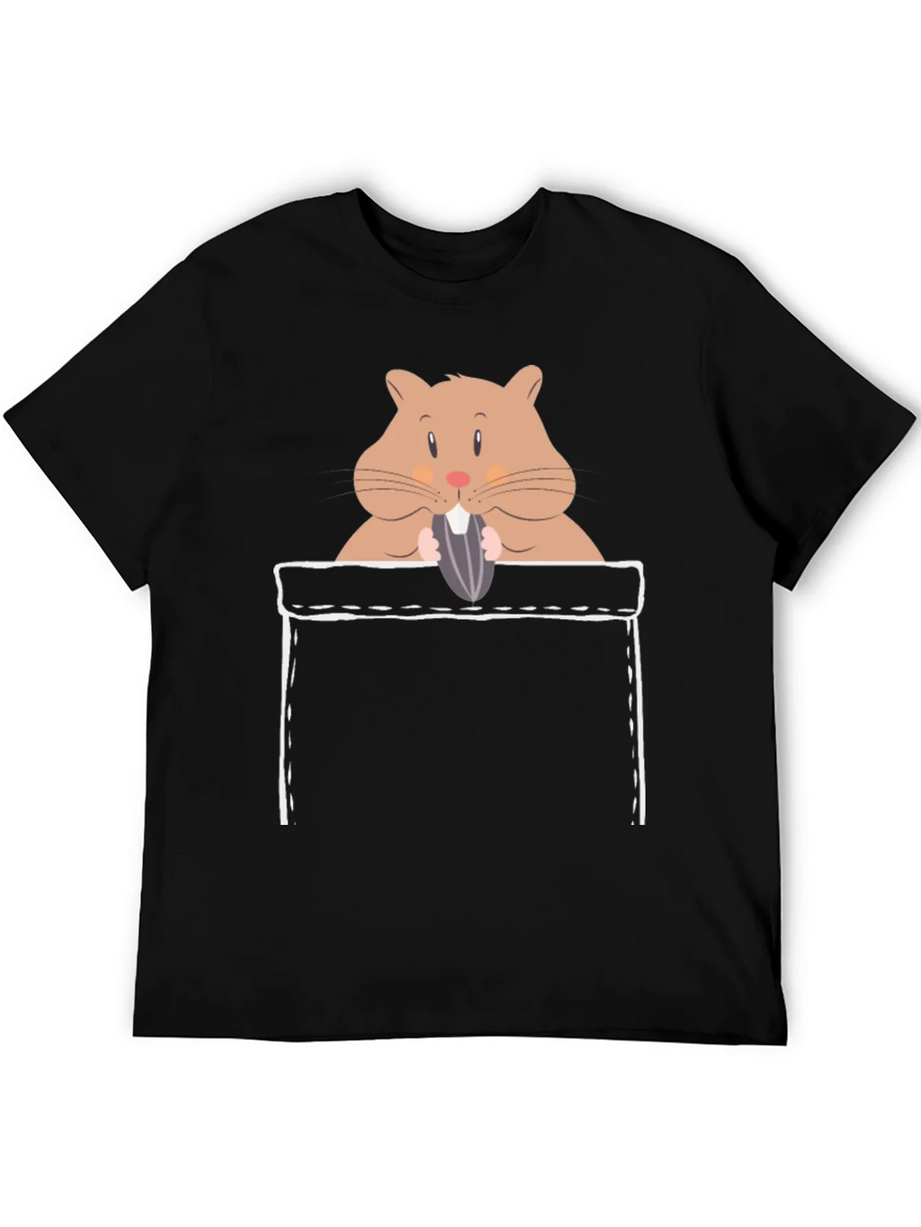 Hamster Pocket Graphic T-Shirt