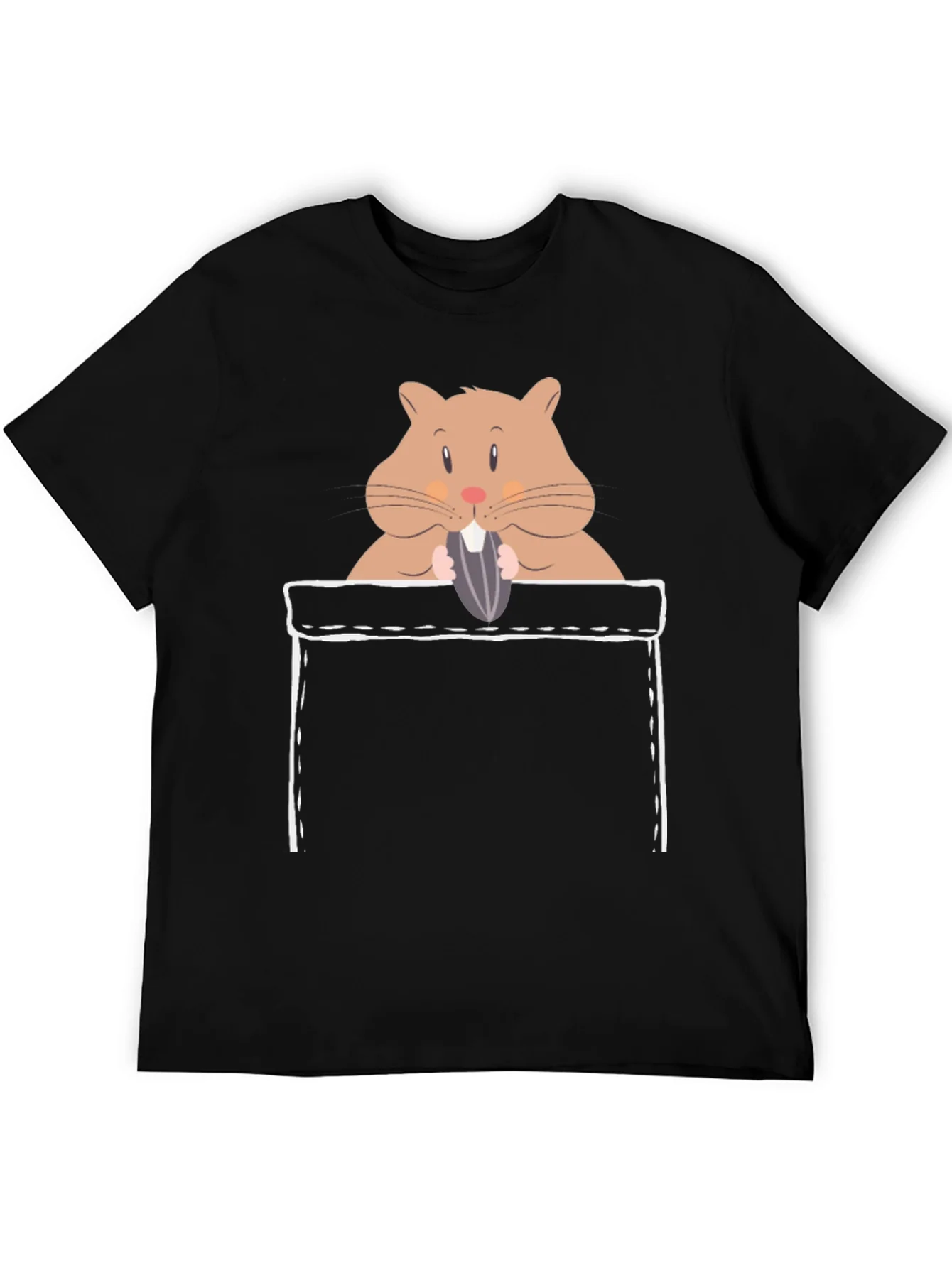 Hamster Pocket Graphic T-Shirt