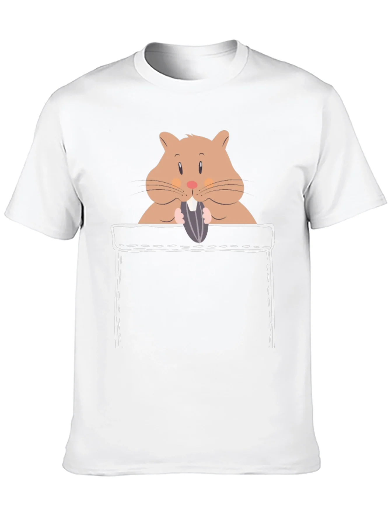 Hamster Pocket Graphic T-Shirt