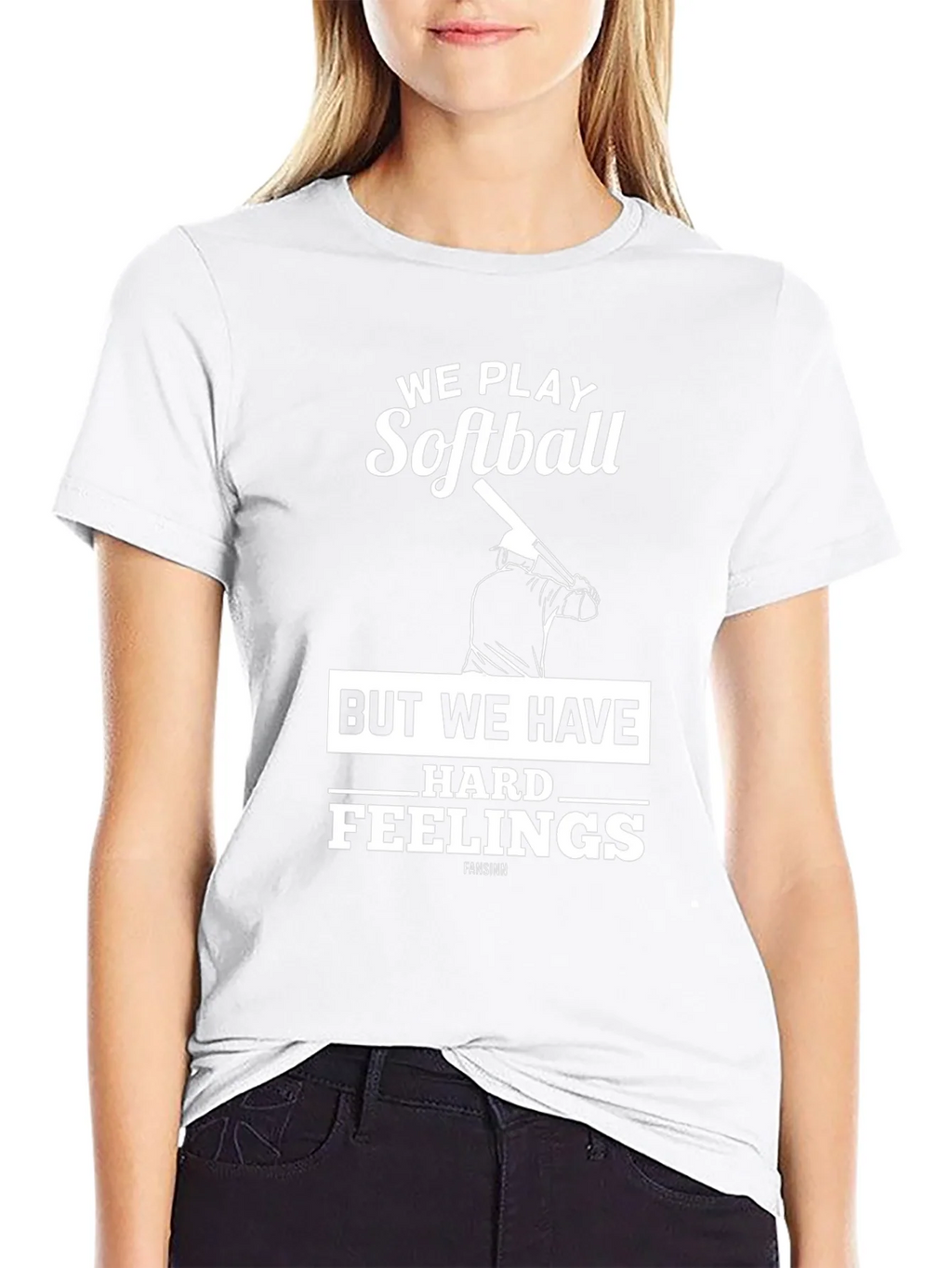 Softball Hard Feelings Graphic T-Shirt