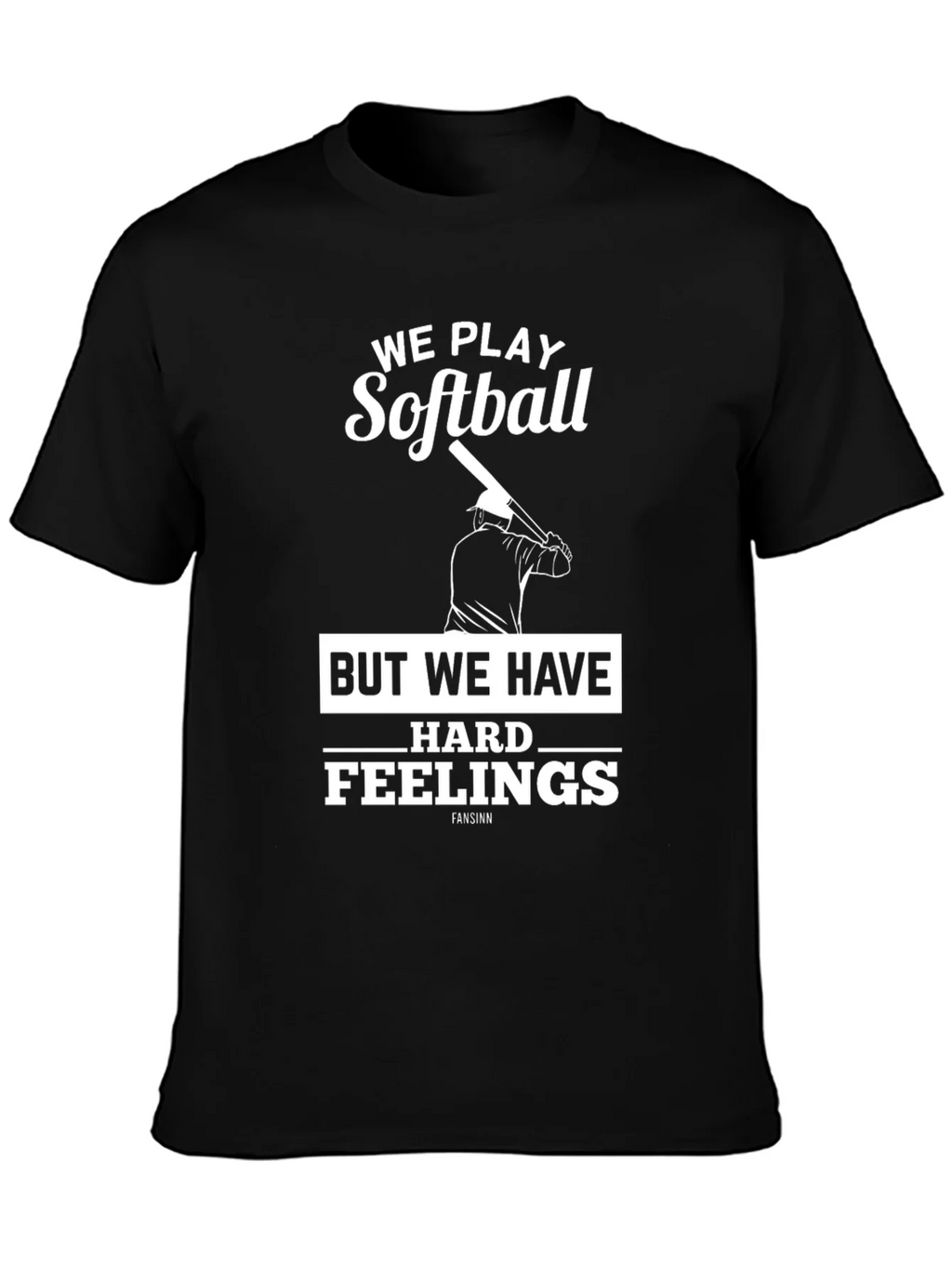 Softball Hard Feelings Graphic T-Shirt