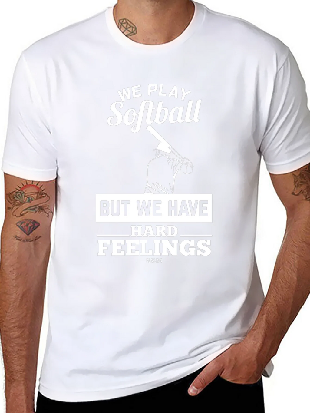 Softball Hard Feelings Graphic T-Shirt