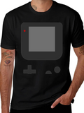 Retro Game Console T-Shirt - Black Gaming Tee