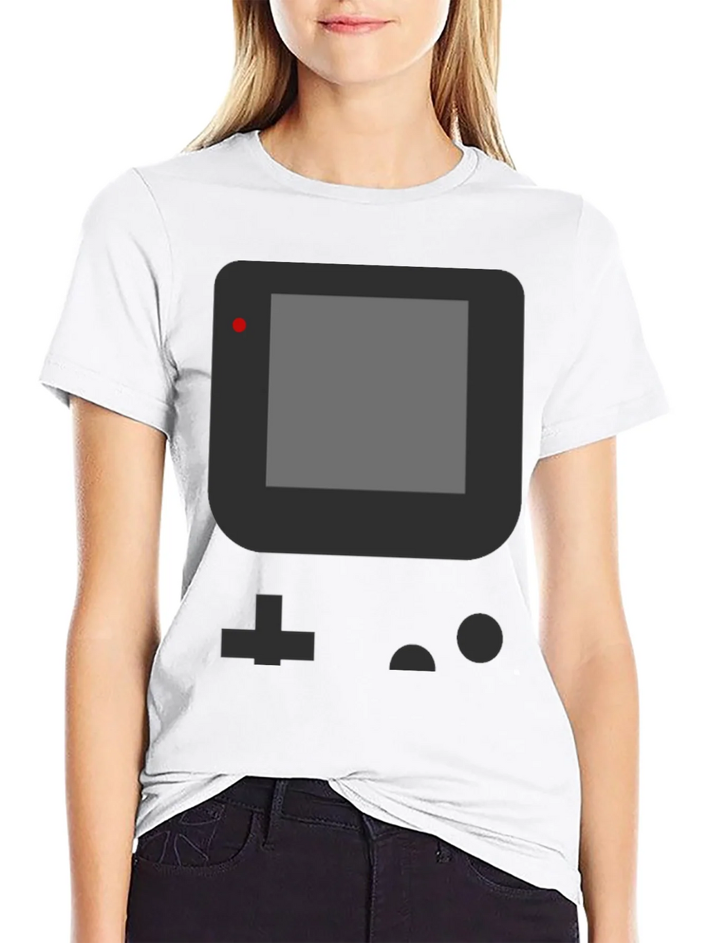 Retro Game Console T-Shirt - Black Gaming Tee