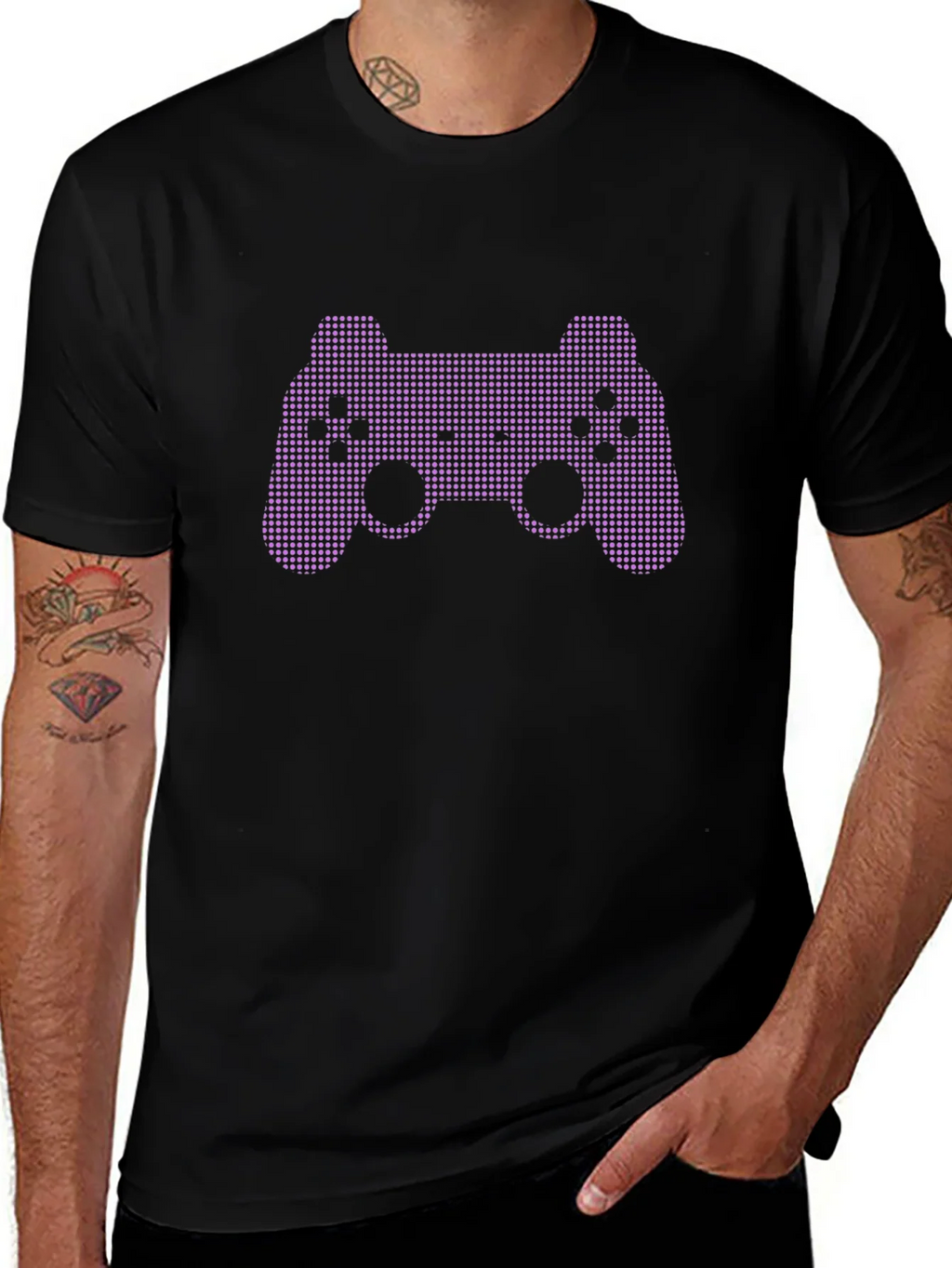 Gamer T-Shirt: Retro Controller Graphic Tee