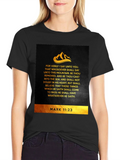 Faith-Inspired Mark 11:23 T-Shirt