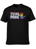 Texas Pride LGBTQ+ Rainbow Hand T-Shirt